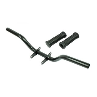 MZ ETZ 250 251 301 Fußraste mit Gummis Fahrer vorn schwarz 3021138 NEU