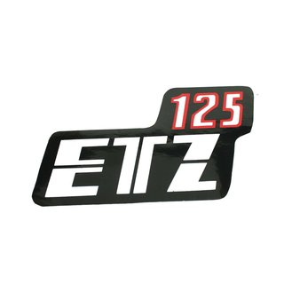 MZ Klebefolie Aufkleber Seitendeckel Batteriefachdeckel Luftfilter ETZ125