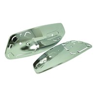 Chromblenden für MZ TS125 TS150  für 12,5 Liter...