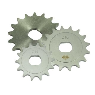Ritzel Abstimmung Set 14 16 17 Zähne pass f Simson S51 S70 S83 KR51/2 Schwalbe S53 SR50