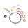 Set Dichtungen + Nadel + Düse 55 + Schwimmernadelventil für Simson Vergaser NKJ Spatz SR1 SR2 E KR50 SR4-1 Saptz P/K