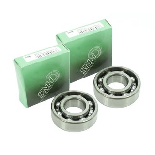 2 Lager Kurbelwelle für Simson S51 SR50 SR80 SD50 S53 MS50 KR51 6204 C3