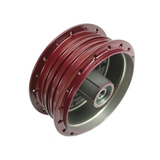 Nabe mit Radlager rot für Simson S51 S50 S70 SR4 Star Sperber Habicht KR51 Schwalbe