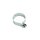 Simson Schelle hinten Auspuff Klemmschelle Halteschelle verchromt KR50 SR1 SR2 E Spatz