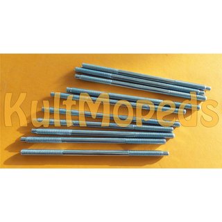 10 Stehbolzen Zuganker Zylinder pass. für Simson S51 KR51 Schwalbe SR50 S70 S53 126mm