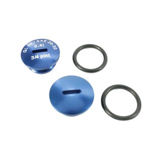Deckel Verschlussschrauben blau Motor, Getriebe für Simson S51 S70 SR50 KR51/2 Schwalbe SR80 S53 S83 Kappen Kupplungsdeckel