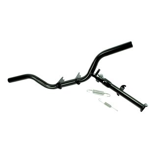 Fußrastenträger für Simson S51 S50 S70 S53 S83 Tragrohr schwarz Seitenständer mittig