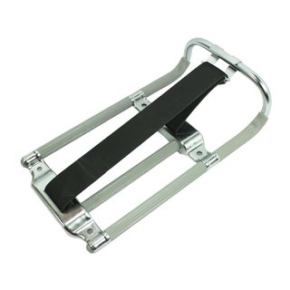 Gepäckträger grau mit Haltband Simson KR51 Schwalbe Spatz Star Sperber Habicht