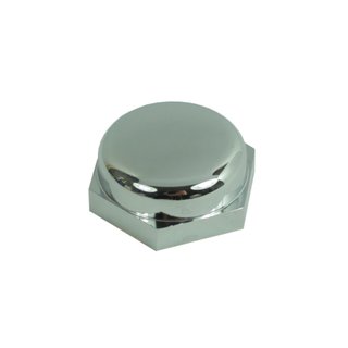Hutmutter Kappe Steuerrohr Lenker Abdeckung pas. f. MZ ES150, ES125 ETS125, ETS150  IWL Troll Chrom M30