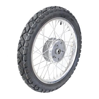 Komplettrad auf Alufelge 2,75x16 pas. f Simson S51 S50 KR51 Schwalbe Star Reifen hinten