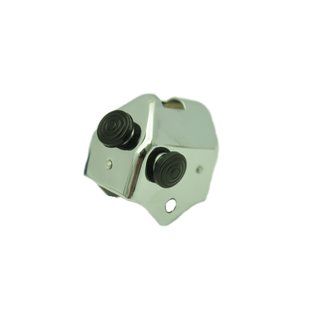 Lichtschalter Kappe chrom links ohne Ausschnitt für Simson S50 KR51 Schwalbe Star Sperber Habicht Chromkappe