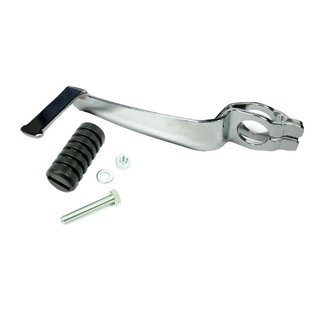 Schalthebel mit Gummi + Schraube für Simson S51 S70 S53 S83 Fußschalthebel CHROM 1. Qualität
