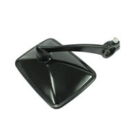 Rückspiegel Spiegel Metall links eckig schwarz für Simson Schwalbe KR51 Star Sperber Habicht Spatz