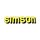 Simson Aufkleber gelb S51 S50 S60 S70 Schriftzug Tank gelb Klebefolie Logo
