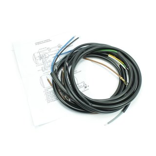 Kabelbaum + Schaltplan für Simson SR 1 2 E SR2 SR1 schwarze Hülle Deutsche Kabelsatz