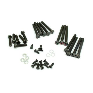 Simson Schrauben Motor KR50 SR1 SR2 SR2 E Spatz SR4-1 Soemtron schwarz chromatiert RH50 II