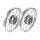 2 Alufelgen Speichen verchromt pass f Simson S51 S50 KR51 Schwalbe Spatz Star Sperber Habicht S53 S83 S70