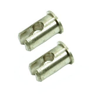 2 Lötnippelaufnahme Bowdenzug pas. f. Simson KR51 Star Sperber Habicht Duo Spatz SR1 SR2