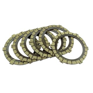 6 Kupplungsreibscheiben Beläge pas. für ETZ TS ES ETS 125 150 