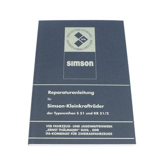 Buch Simson S51 S70 S53 KR51/2 Schwalbe Handbuch Reparaturanleitung Wartung Moped