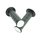 Griffe Griffgummis Lenkergummis Waffelmuster mit Chromkappe für Simson S51 S70 SR50 S53