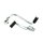 Kickstarter Schalthebel + Gummis für Simson S51 S51E S51C Comfort S70 verchromt