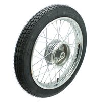 Komplettrad mit Heidenau Reifen K30 Felge chrom pas f...