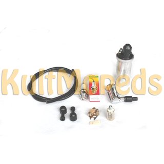 Zündung Reparatur pas f MZ ETZ TS ES ETS 125 150 175 250 Unterbrecher Zünd-kerze Kabel