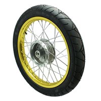 Rad einbaufertig vorn Felge Gold für Simson S51 S50...