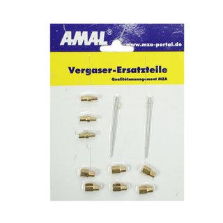 Simson Amal Tuning Vergaser S51 S50 S70 KR51 Schwalbe SR50 Düsen Hauptdüse Abstimmungsset