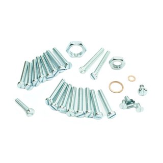 Schrauben im Satz Motor Gehäuse Getriebe für Simson S51 KR51/2 S53 Schwalbe SR50 SR80 S83 MS50 Normteile verzinkt + Dichtungen