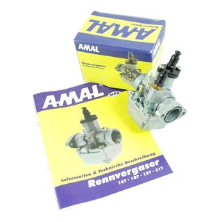 Amal 19mm Rennvergaser S51 S50 S70 SR50 S53 Star Sperber Habicht Duo SR80 S83 50TS MS50  + Abstimmanleitung einbaufertig Tuning