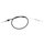 Bremsbowdenzug hinten pas. für Simson KR51/1 Schwalbe Bowdenzug Bremse alte Ausführung 1. Version, Bremshebel inneliegend