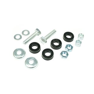 Schrauben Set Sozius Fußrasten hinten für Simson S51 S50 S70 KR51 Schwalbe Star Sperner Habicht S53 S83 kompl. Befestigungsteile