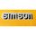 Simson Aufkleber Logo Emblem S51 S50 S60 S70 Schriftzug Tank weiß-silber Kleber