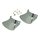 2x Schmutzschutz Nieten Schutzblech pas. f Simson S51 S50 S70 chrom