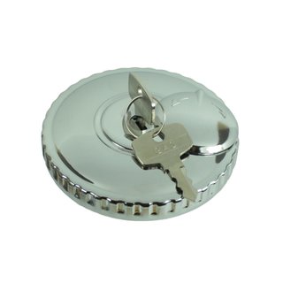 Tankdeckel Schloss abschließbar für MZ TS ETZ ES RT ETS 125 150 250 Simson Sperber 60 chrom