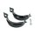 Simson Auspuff Schelle hinten S51 KR51 Schwalbe S50 S70 SR50 2-teilig schwarz