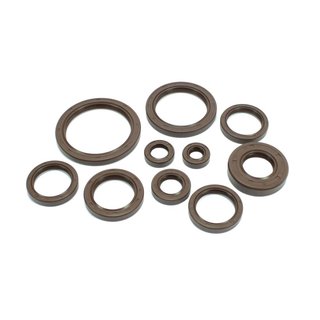 8 Wellendichtringe Simmerringe für Simson AWO 425 Sport braun Motor Getriebe