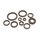 8 Wellendichtringe Simmerringe für Simson AWO 425 Sport braun Motor Getriebe