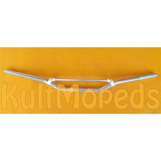 Alu Cross Lenker silber für S51 S50 S70 S53 Enduro MZ ETZ TS 150 125 Mountain Bike Cruiser mit Strebe
