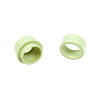 Paar Distanzstücke für Simson KR51 Schwalbe Star Sperber Habicht Gasgriff Gas beige elfenbein rechts und links