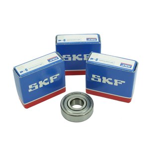 4 SKF Lager 6201 C3 2Z Kugellager Radlager Simson S51 S50 S53 KR51 Schwalbe Star Sperber Habicht Spatz Duo SR50