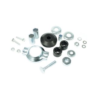 Motorlager mit Schrauben + Scheiben + Gummis + Buchsen für Simson S51 S53 S50 S70 S83 MS50 Sperber