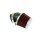 Luftfilter 45 Grad gewinkelt schwarz für Simson S51 S50 S70 KR51 Schwalbe Star Sperber Habicht Duo 30mm Anschluss
