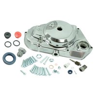 Polierter Kupplungsdeckel mit Drehzahlmesser Anschluss DZM pass f Simson S51 SR50 KR51 Schwalbe