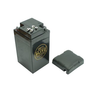 Batterie 6V 12Ah für Simson Awo 425S 425T pas. bei DKW MZ RT125 IWL Berlin etc. Blei Gel Akku 9,5x8,7x16,7 Battarie