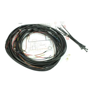 Simson Duo 4 /1 Kabelbaum inkl. Schaltplan für VAPE Zündung Lichtmaschine