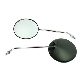 Simson Spiegel Rückspiegel rund S51 S50 SR50 Schwalbe 125mm links rechts verchromter Arm