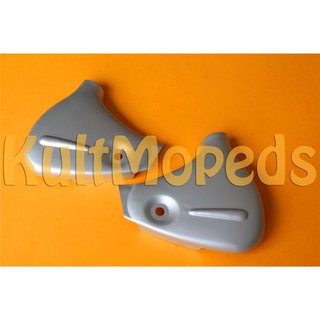 Simson SR1 SR2 E KR50 1-Loch Zierbleche Verkleidung ALU links rechts silber SR 2